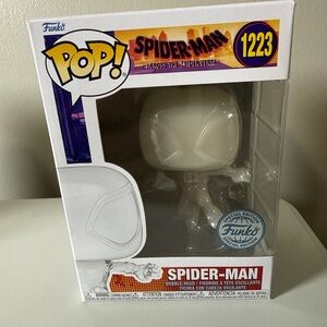 Spider-Man Funko Pop #1223 🕷️ Translucent Special Edition 🔥 Spider-Verse